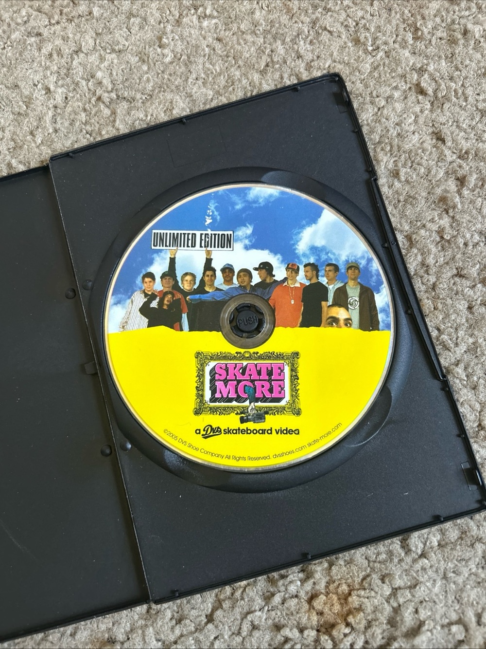 Skate More Skateboard DVD 2006 DVS Unlimited Edition Steve Berra Keith Hufnagel